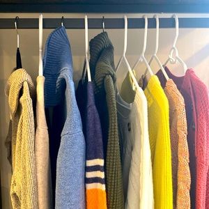 Lot of sweaters